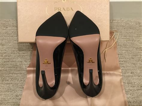 prada vernice donna calzature